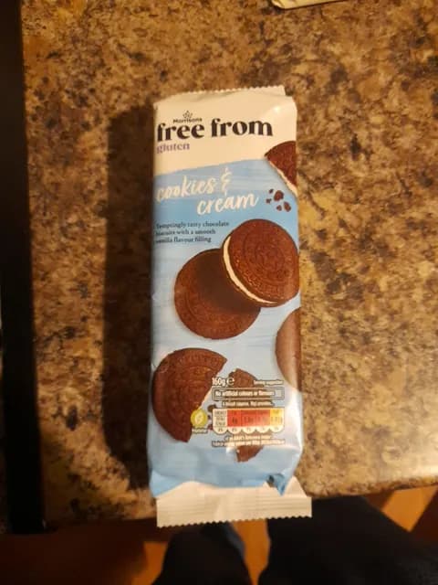 Morrisons Free From Gluten Cookies & Cream