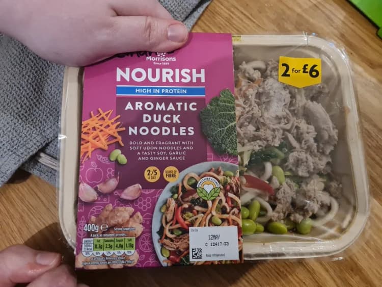 Morrisons Nourish Aromatic Duck Noodles