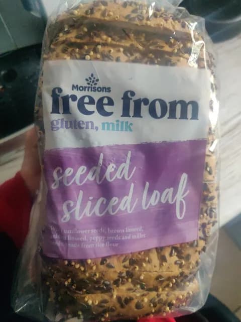Morrisons Free From Seeded Sliced Loaf