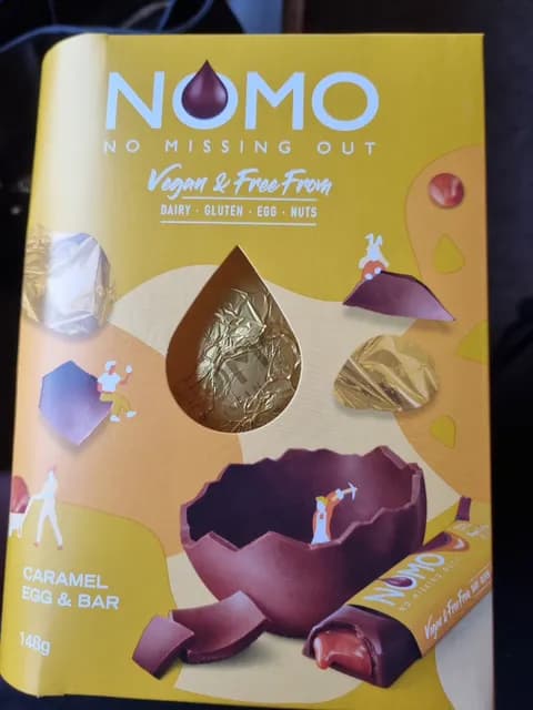 Nomo No Missing Out Caramel Egg & Bar