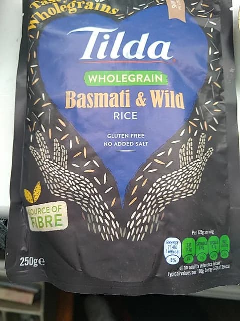 Tilda Wholegrain Basmati & Wild Rice