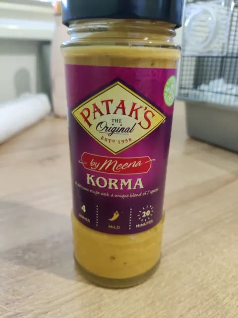 Patak'S By Meena Mild Korma