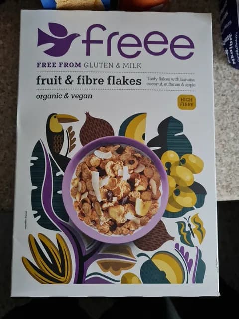 Freee Fruit & Fibre Flakes Organic & Vegan