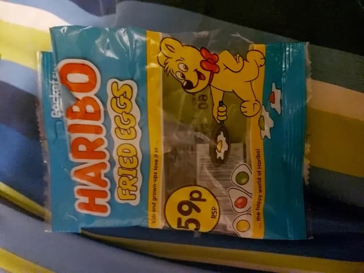 Haribo Packet Size Fried Eggs