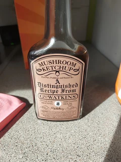 Geo Watkins Mushroom Ketchup