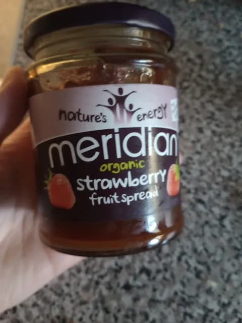 Nature'S Energy Meridian Organic Strawberry Fruit Spread