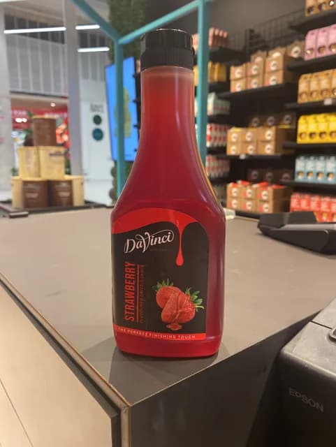 Davinci Gourmet Strawberry Flavoured Drizzle Sauce