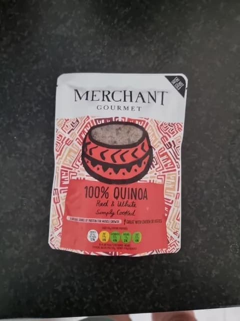 Merchant Gourmet 100% Simply Cooked Red & White Quinoa