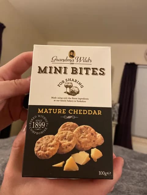 Grandma Wild'S Mini Bites Mature Cheddar