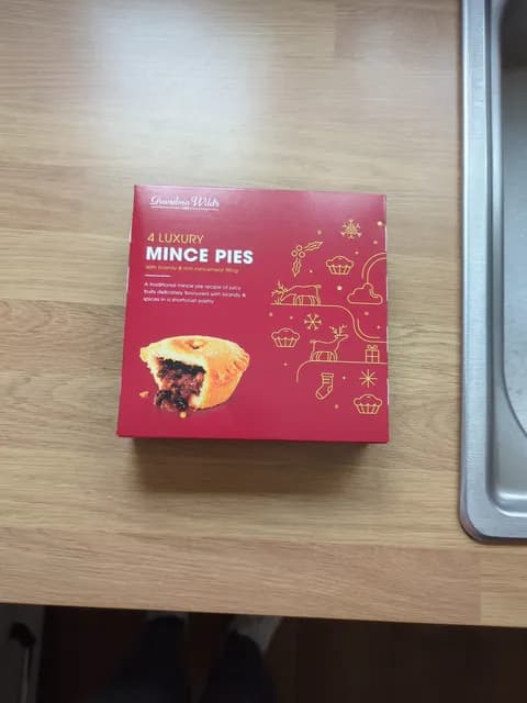 Grandma Wilds 4 Luxury Mince Pies