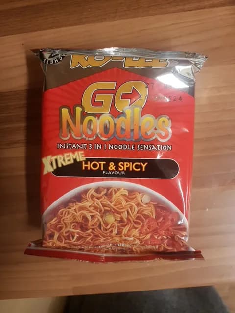 Ko-Lee Go Noodles Xtreme Hot & Spicy Flavour