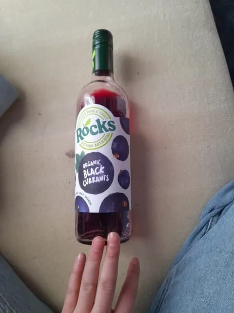 Rocks Organic Blackcurrant Squash