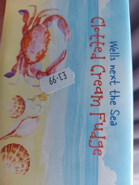 Wells Next The Sea Clotted Cream Fudge