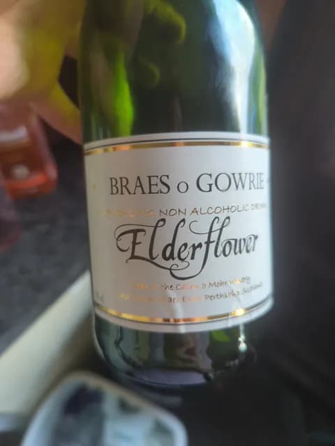 Braes O Gowrie Elderflower Sparkling Non Alcoholic Drink