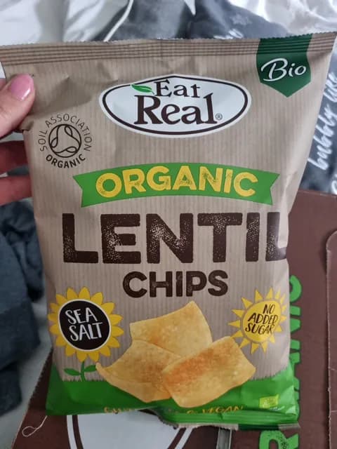 Eat Real Organic Sea Salt Lentil Chips