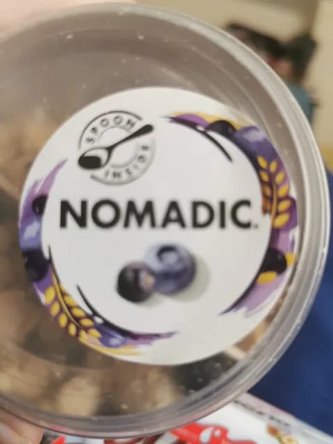 Nomadic Yogurt & Oat Clusters, Black Currant And Blueberry