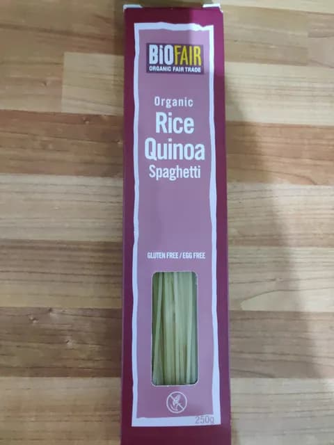 Biofair Organic Rice Quinoa Spaghetti