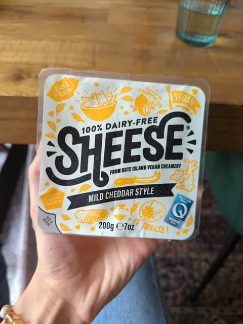 Sheese Mild Cheddar Style