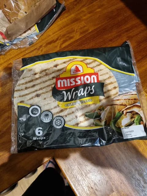 Mission Wraps Chargrilled