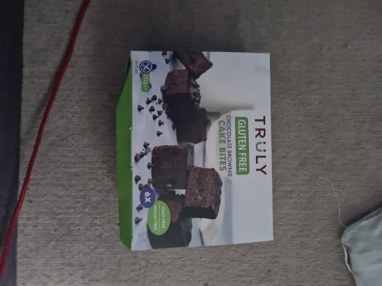Truly Gluten Free Chocolate Brownie Cake Bites