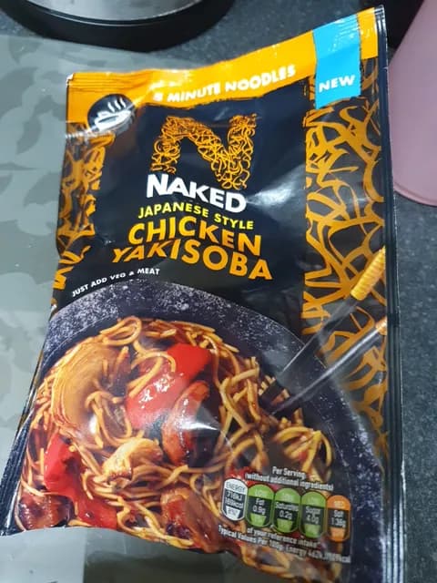Naked Japanese Style Chicken Yakisoda