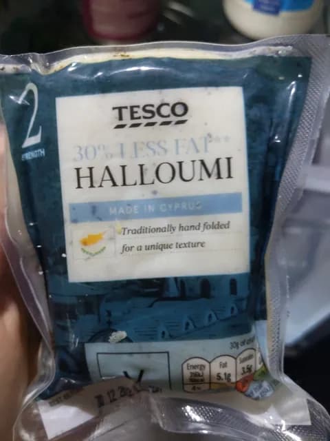 Tesco 30% Less Fat Halloumi