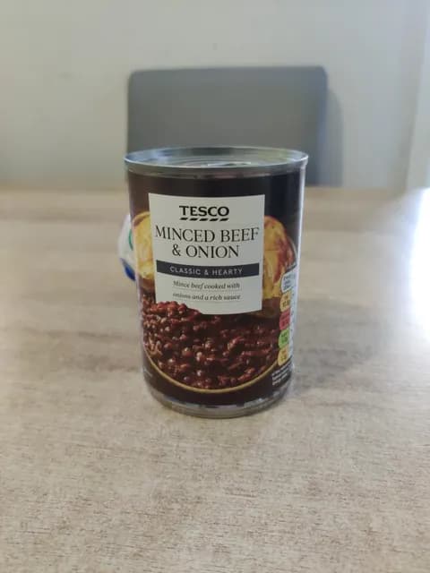 Tesco Minced Beef & Onion Classic & Hearty