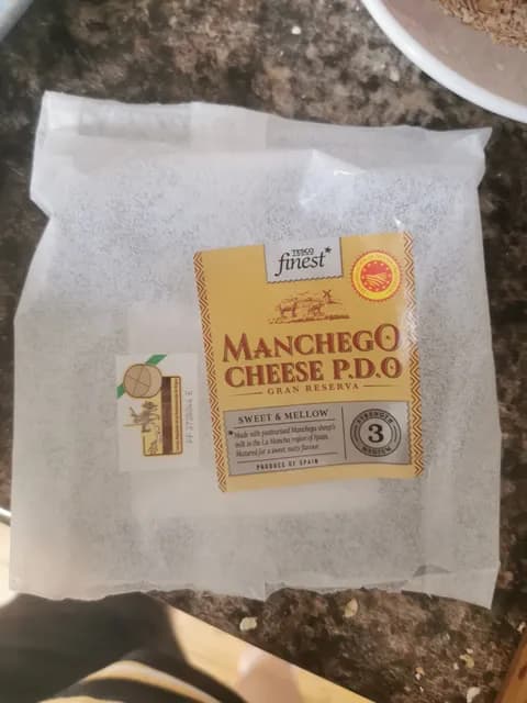 Tesco Finest Manchego Cheese Pdo