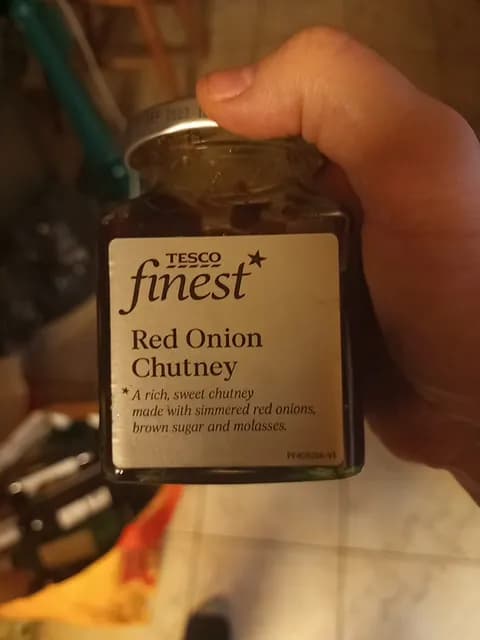 Tesco Finest Red Onion Chutney