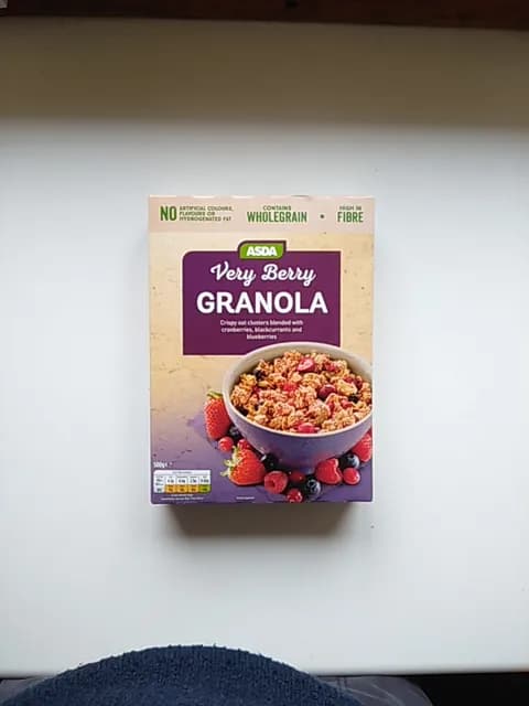 Asda Very Berry Granola
