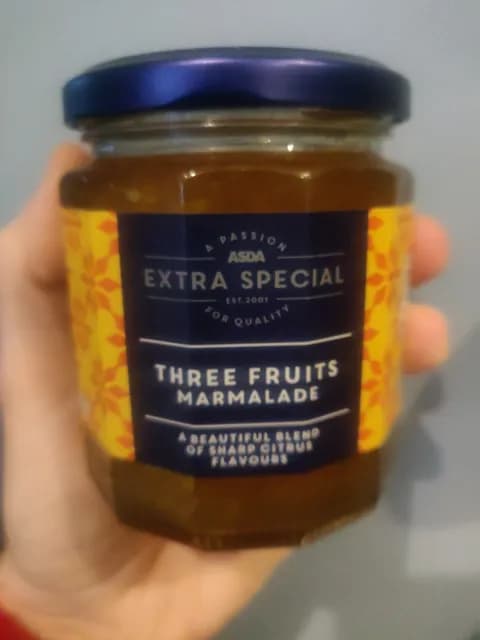 Asda Extra Special Three Fruits Marmalade