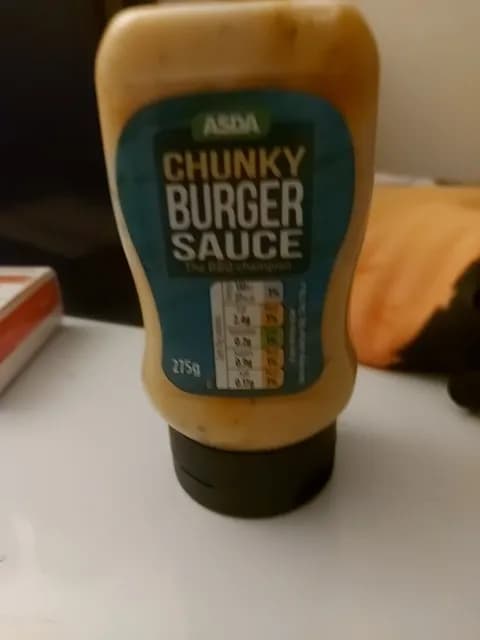 Asda Chunky Burger Sauce