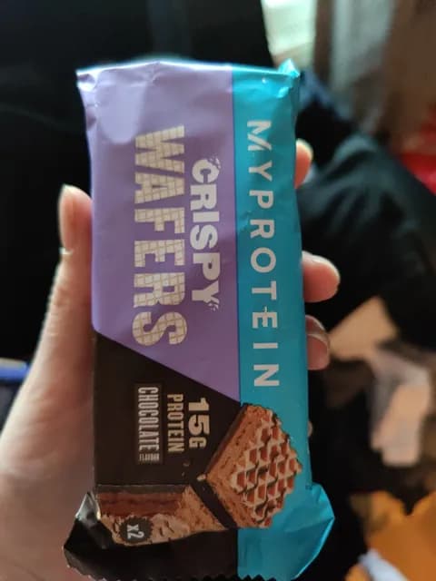 My Protein Chocolate Flavour Crispy Wafers