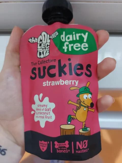 The Collective Suckies Strawberry, Dairy Free