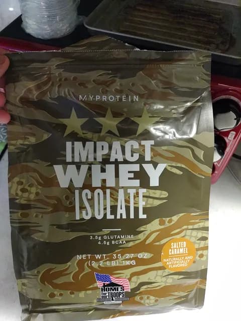 Myprotein Impact Whey Isolate Salted Caramel