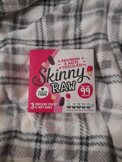 Skinny Raw Raspberry & White Chocolate