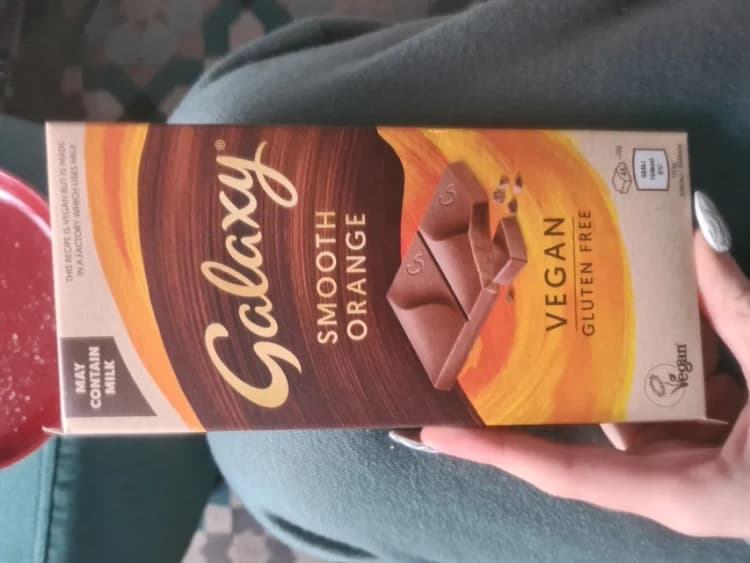 Galaxy Vegan & Gluten Free Smooth Orange Chocolate