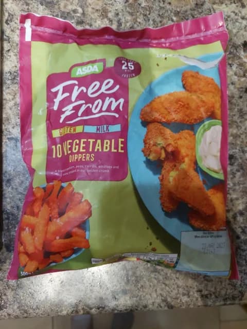 Asda Free From 10 Vegetable Dippers