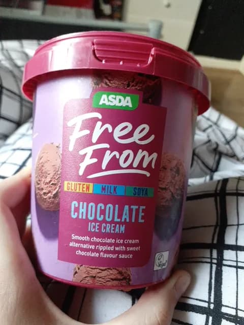 Asda Free From Chocolate Ice Cream