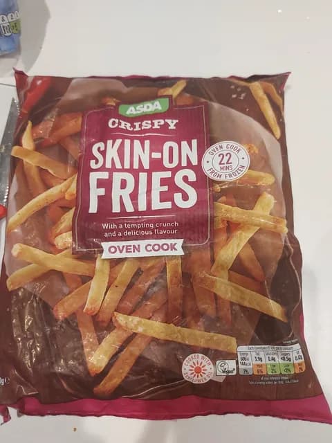 Asda Crispy Skin-On Fries