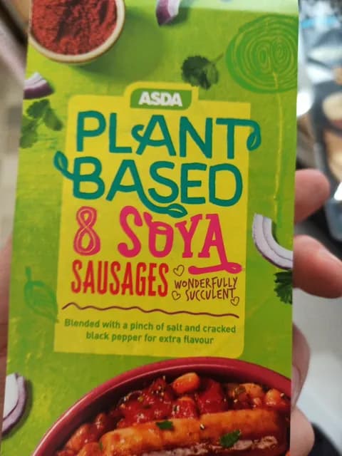 Asda Plant Based Soya Sausages