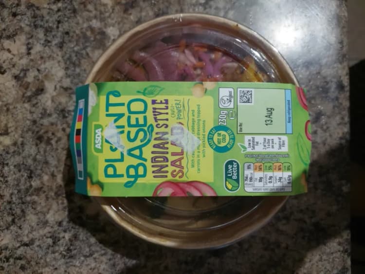 Asda Plant Based Indian Style Salad Cauliflower!