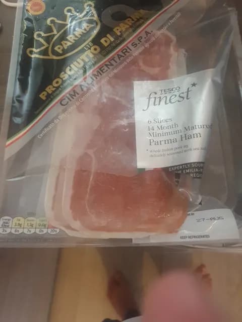 Tesco Finest 14 Month Minimum Matured Parma Ham