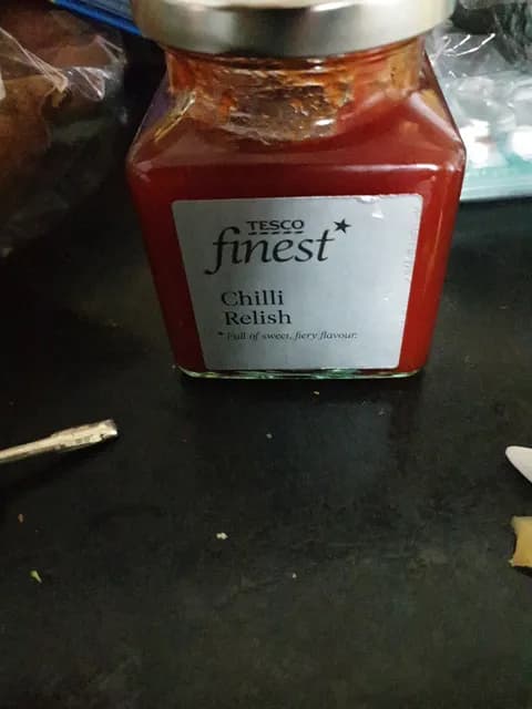 Tesco Finest Chilli Relish