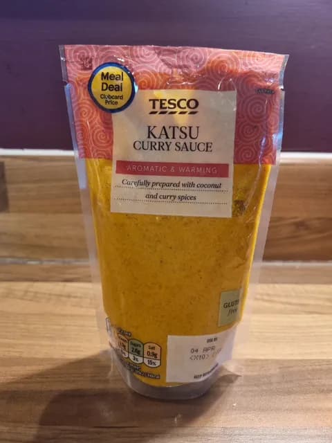Tesco Katsu Curry Sauce Aromatic & Warming