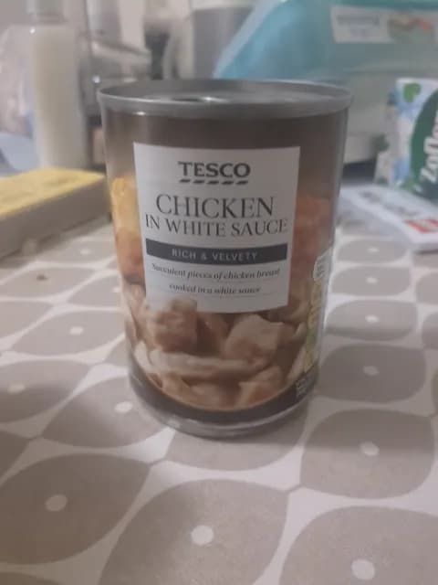 Tesco Chicken In White Sauce Rich & Velvety
