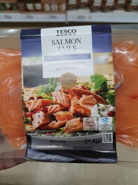 Tesco Salmon Tails