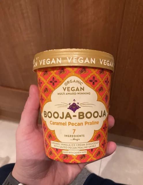 Booja-Booja Organic Vegan Caramel Pecan Praline