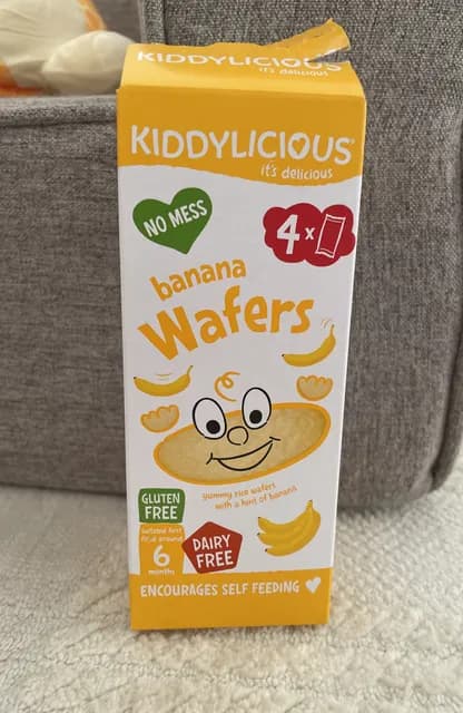 Kiddylicious Banana Wafers