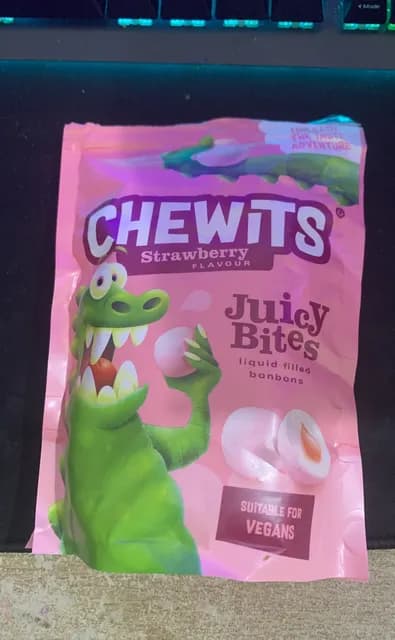 Chewits Strawberry Flavour Juice Bites